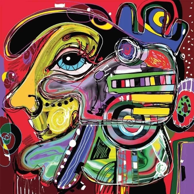 Abstract Face Wallpaper 2 Abstract Face Wallpaper - Image 2