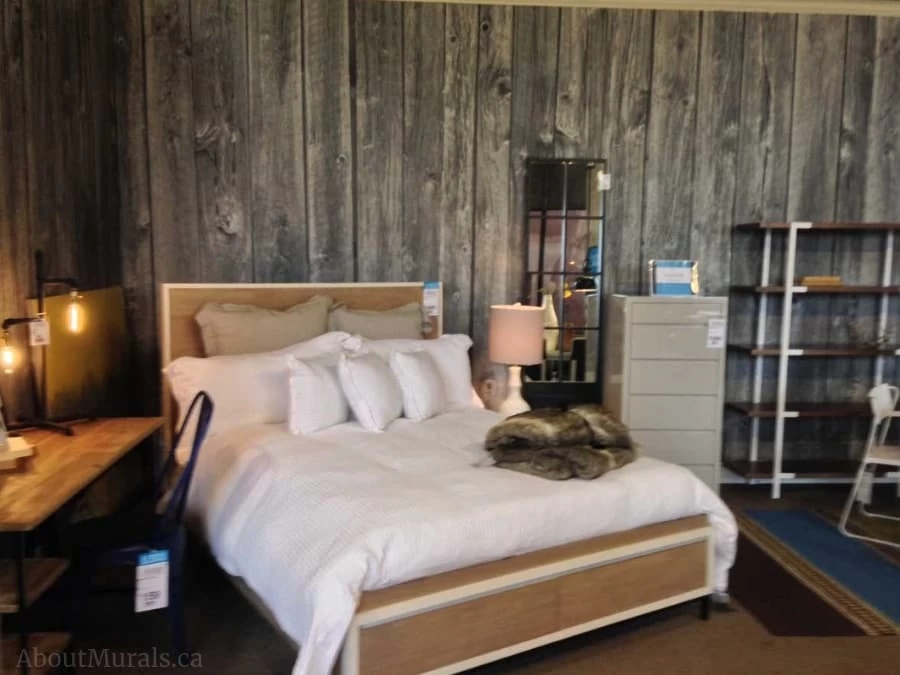 Barn Wood Wall Mural Black And White 3 Barn Wood Wall Mural Black And White - Image 3