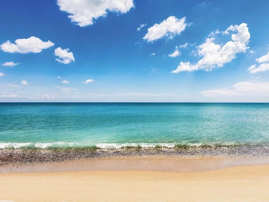 Beach Scene Wallpaper 2 Beach Scene Wallpaper - Image 2