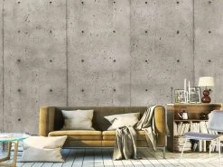 Beige Concrete Wallpaper