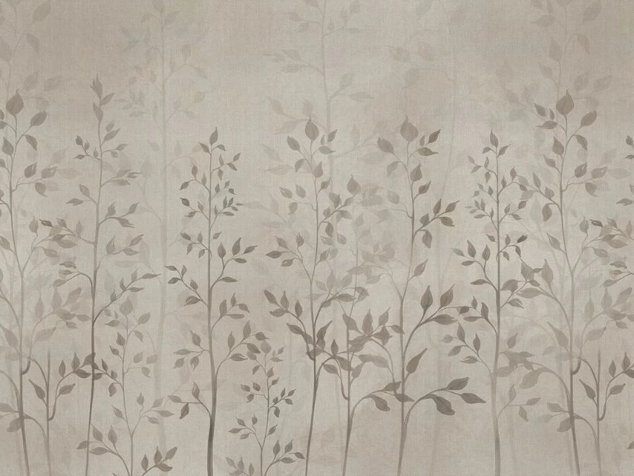 Beige Leaf Wallpaper 2 Beige Leaf Wallpaper - Image 2