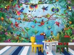 Birds Paradise Wall Mural