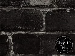 Black Brick Wallpaper 6 Black Brick Wallpaper -Wallpaper Mural Shop Black Brick Wallpaper Close up About Murals