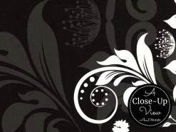 Black Damask Wallpaper 6 Black Damask Wallpaper -Wallpaper Mural Shop Black Damask Wallpaper Close up About Murals