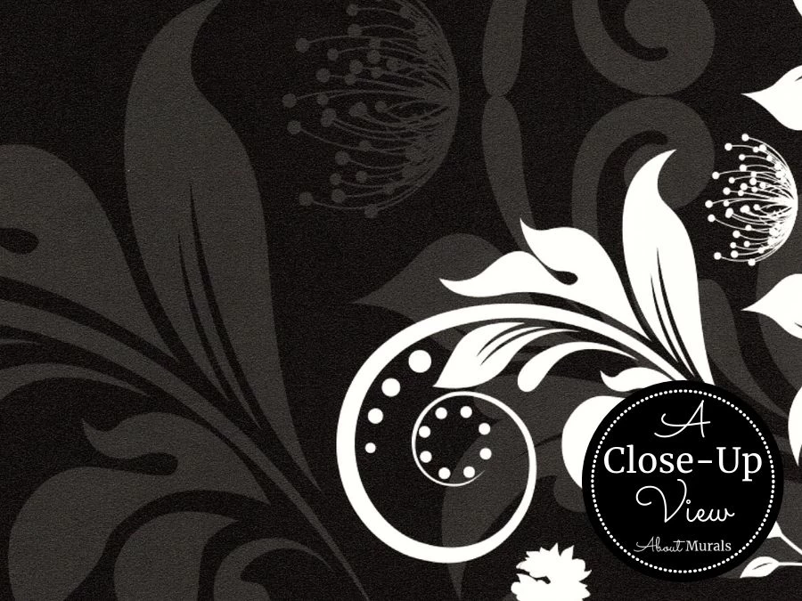 Black Damask Wallpaper 3 Black Damask Wallpaper - Image 3