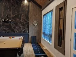 Black And Gold Leaf Wallpaper 14 Black And Gold Leaf Wallpaper -Wallpaper Mural Shop Black and Gold Leaf Wallpaper Billiard Room About Murals