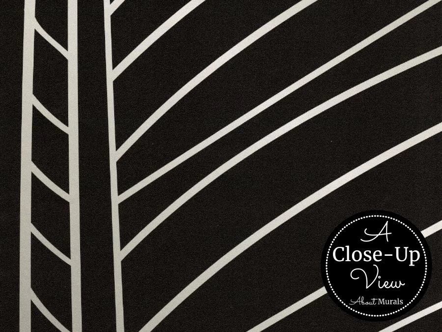 Black And White Banana Leaf Wallpaper 3 Black And White Banana Leaf Wallpaper - Image 3