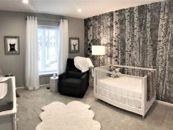 Black And White Birch Tree Wallpaper -Wallpaper Mural Shop Black and White Birch Tree Wallpaper Nursery About Murals