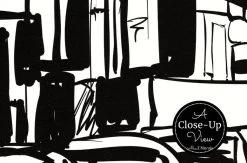 Black And White Times Square Wallpaper -Wallpaper Mural Shop Black and White Times Square Wallpaper Close up from About Murals