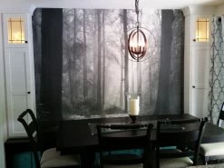Black And White Woods Wallpaper 8 Black And White Woods Wallpaper -Wallpaper Mural Shop Black and White Woods Wallpaper Dining Room About Murals