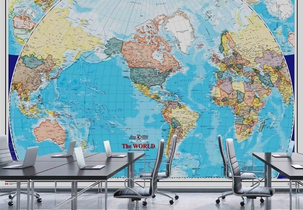 Blue World Map Wallpaper 1 Blue World Map Wallpaper