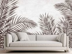 Brown Tropical Wallpaper