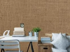 Burlap Wallpaper