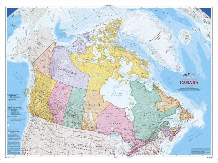 Canada Map Wallpaper 2 Canada Map Wallpaper - Image 2