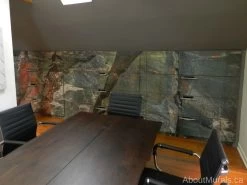 Rock Face Wallpaper -Wallpaper Mural Shop Canadian Shield Rock Face Wallpaper Office min