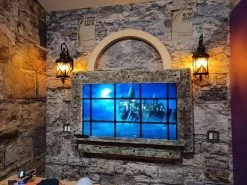 Castle Stone Wallpaper 15 Castle Stone Wallpaper -Wallpaper Mural Shop Castle Stone Wallpaper Harry Potter Room About Murals