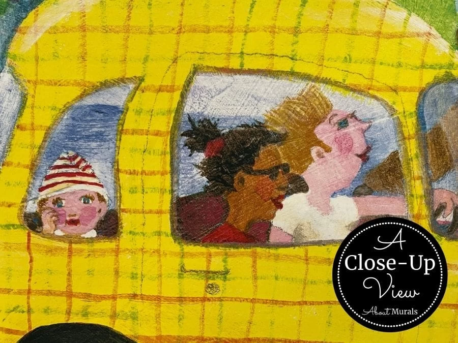 Children’s Town Wallpaper Mural 5 Children’s Town Wallpaper Mural - Image 5