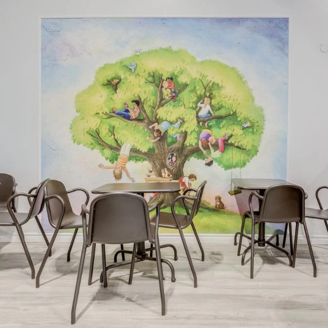 Children’s Tree Wall Mural 2 Children’s Tree Wall Mural - Image 2