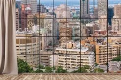 City Window View Wallpaper Of Montreal