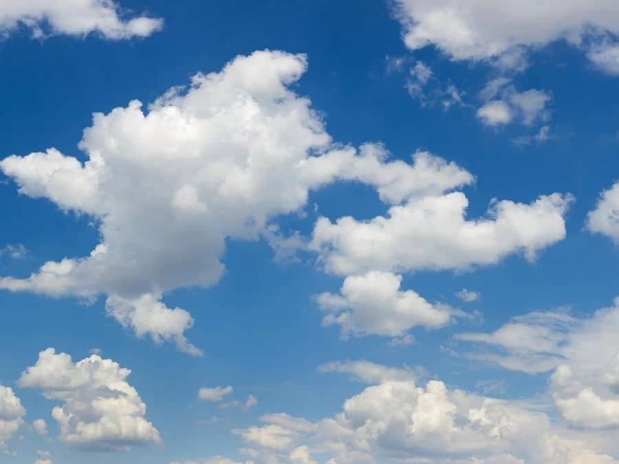 Cloud Wall Mural 2 Cloud Wall Mural - Image 2