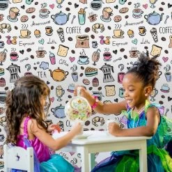 Coffee Wallpaper 9 Coffee Wallpaper -Wallpaper Mural Shop Coffee Wallpaper Play Cafe About Murals
