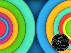 Colorful Circles Wallpaper 6 Colorful Circles Wallpaper -Wallpaper Mural Shop Colorful Circles Wallpaper Close up About Murals