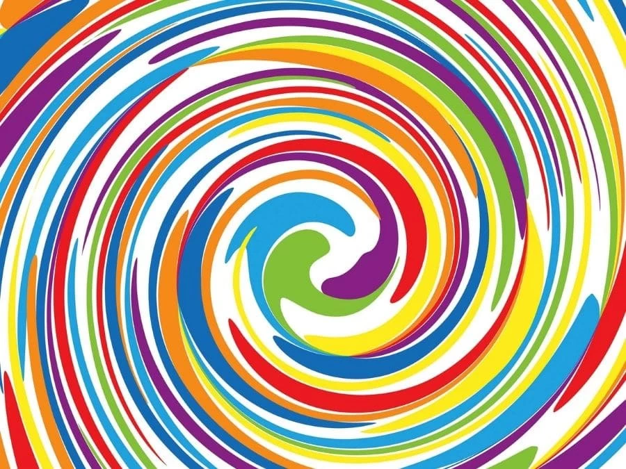 Colorful Swirl Wallpaper 2 Colorful Swirl Wallpaper - Image 2
