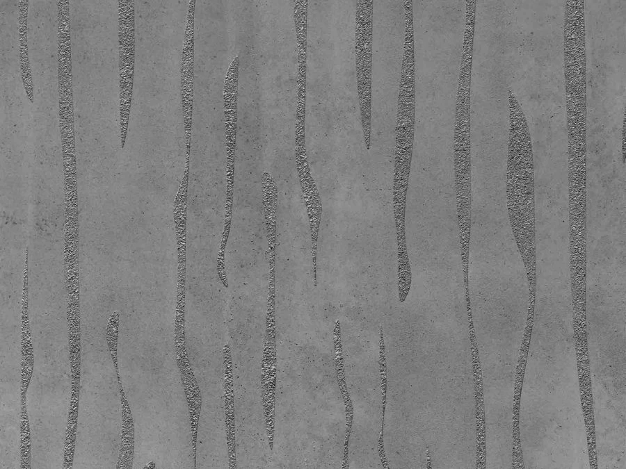 Concrete Waves Wall Mural 2 Concrete Waves Wall Mural - Image 2