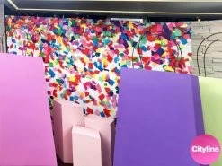 Confetti Wallpaper -Wallpaper Mural Shop Confetti Wallpaper Cityline min