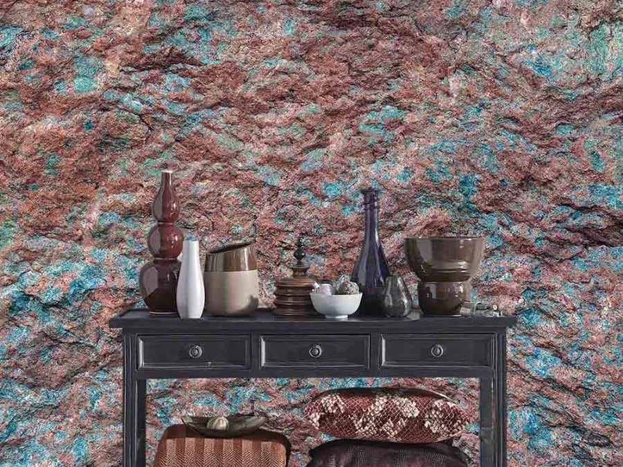 Copper And Teal Stone Wallpaper 1 Copper And Teal Stone Wallpaper