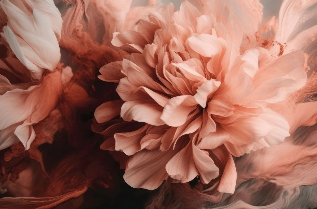 Coral Peony Wallpaper 2 Coral Peony Wallpaper - Image 2