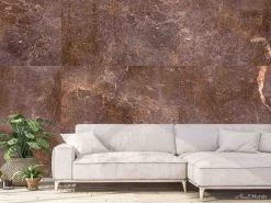 Dark Brown Marble Wallpaper