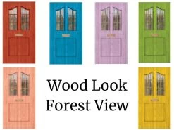 Dementia Door Wrap 8 Dementia Door Wrap -Wallpaper Mural Shop Dementia Door Wrap Wood Look Forest View