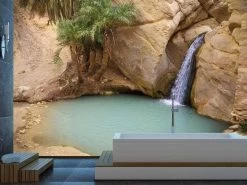 Desert Oasis Wallpaper