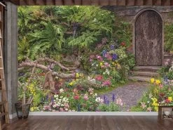 English Garden Wallpaper