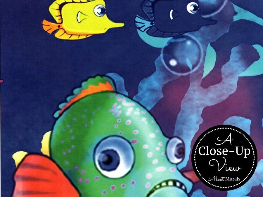 Fish Wall Mural 3 Fish Wall Mural - Image 3