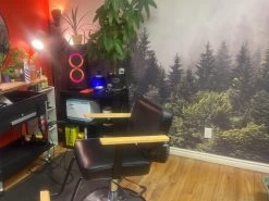 Foggy Forest Wallpaper -Wallpaper Mural Shop Foggy Forest Wallpaper Hair Salon About Murals