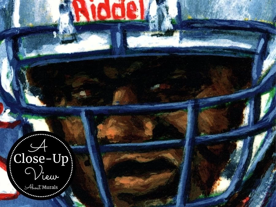 Football Mural 3 Football Mural - Image 3