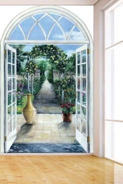 Garden Path Wallpaper