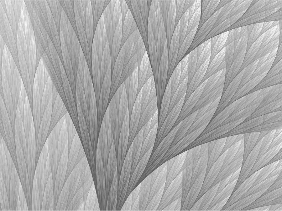 Geometric Leaf Wallpaper 2 Geometric Leaf Wallpaper - Image 2
