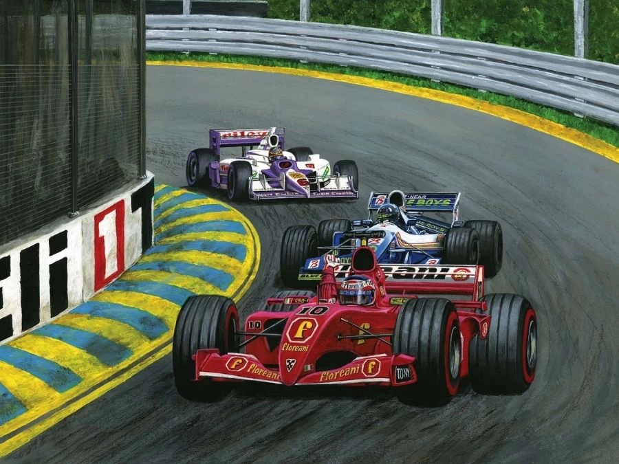 Grand Prix Wall Mural 4 Grand Prix Wall Mural - Image 4