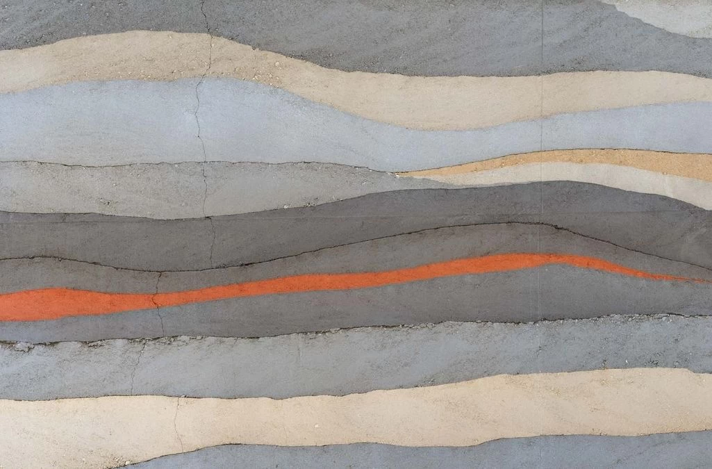 Grey And Orange Concrete Wallpaper 2 Grey And Orange Concrete Wallpaper - Image 2