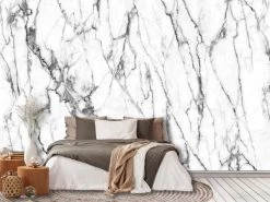 Grey And White Marble Wallpaper 10 Grey And White Marble Wallpaper -Wallpaper Mural Shop Grey and White Marble Wallpaper Bedroom About Murals