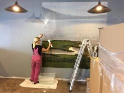 Pebble Beach Wallpaper – Hole 7 10 Pebble Beach Wallpaper – Hole 7 -Wallpaper Mural Shop Hole 7 Pebble Beach The Links Indoor Golf