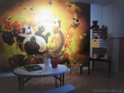 Hoorah Wall Mural 9 Hoorah Wall Mural -Wallpaper Mural Shop Hoorah Wall Mural Playroom min