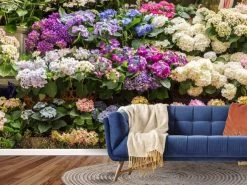 Hydrangea Wall Mural