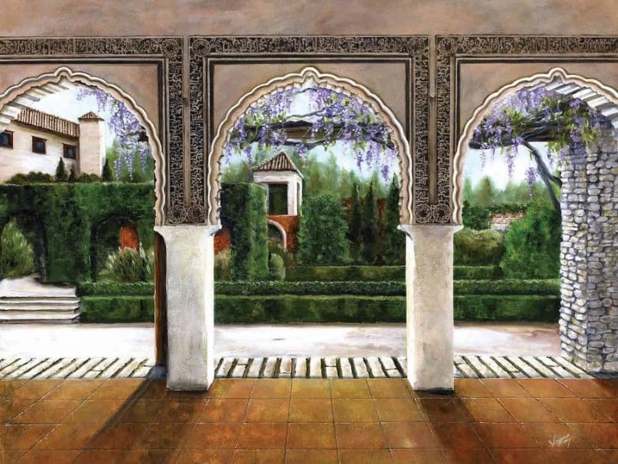 Italian Villa Wallpaper 2 Italian Villa Wallpaper - Image 2