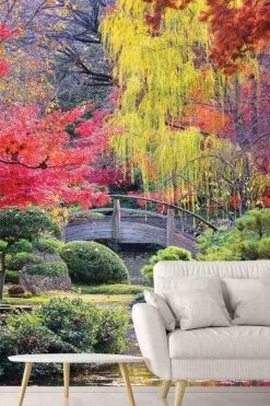 Japanese Bridge Wallpaper