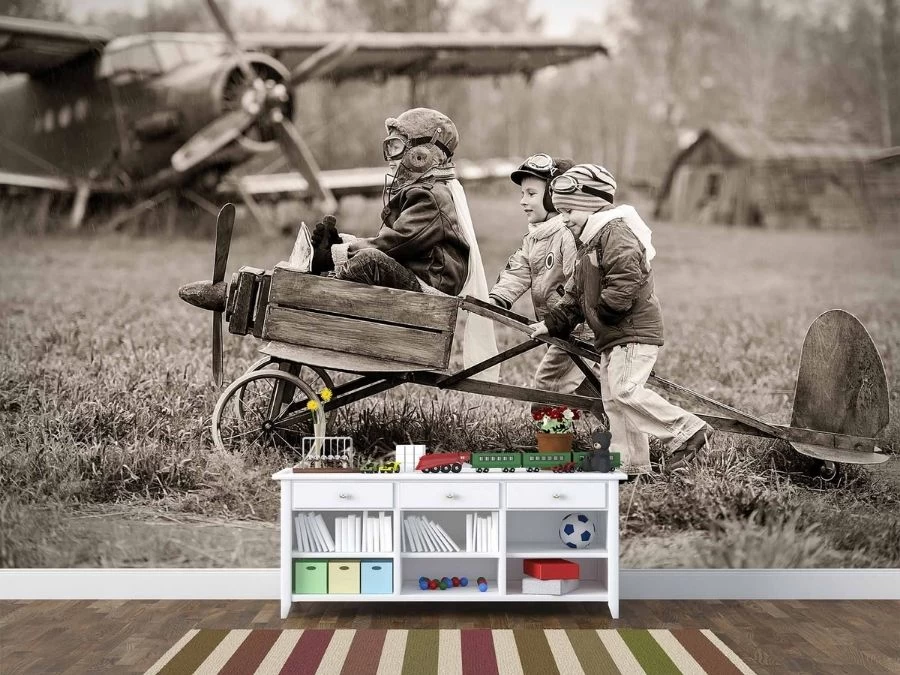 Kids Airplane Wallpaper 1 Kids Airplane Wallpaper