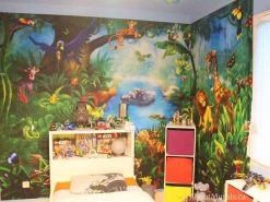 Jungle Wall Mural 13 Jungle Wall Mural -Wallpaper Mural Shop Kids Jungle Wallpaper AboutMurals.ca 3 min